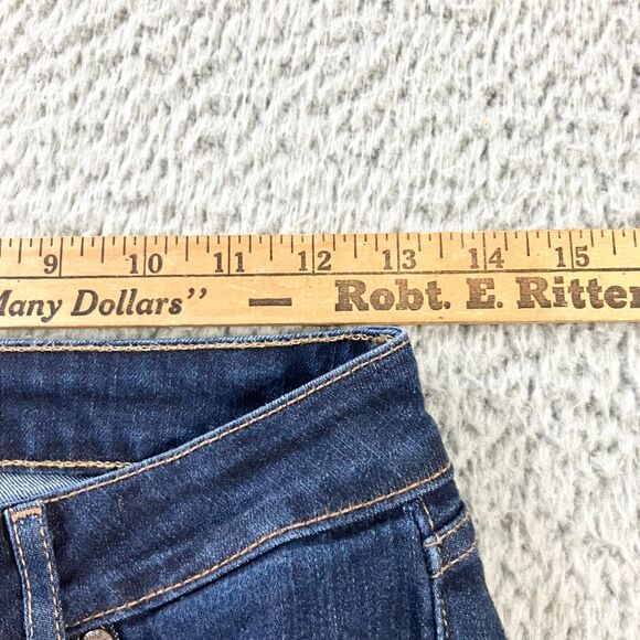 Miss Me Jeans Womens 27 Blue DK Rinse Denim Straight Leg Made In USA Casual - Picture 4 of 7